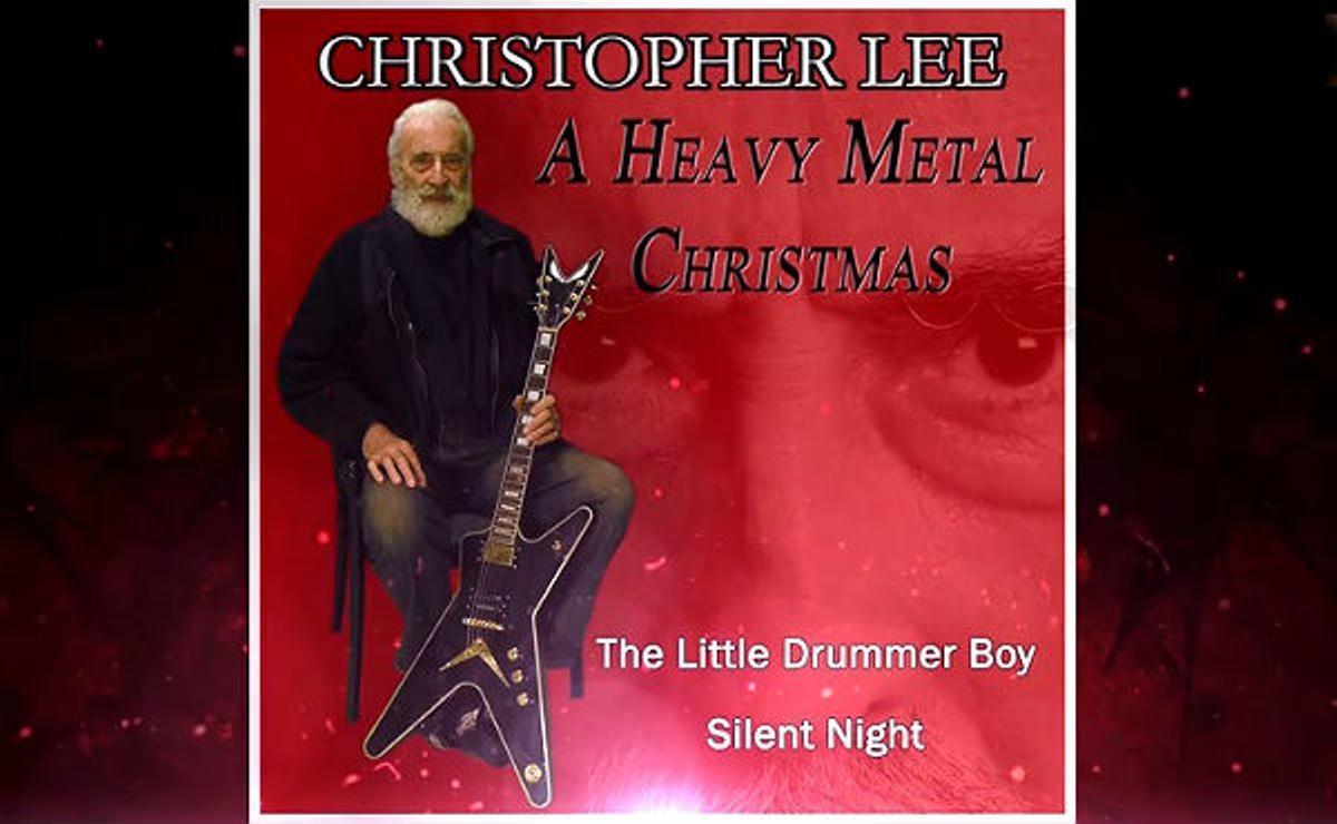 ’Darkest carols, faithful sing’, el tercer disc de nadales de Christopher Lee.