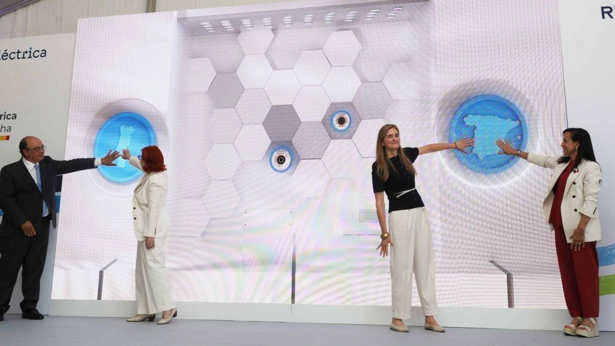 España y Portugal inauguraron en Arbo su nueva gran “autopista energética”