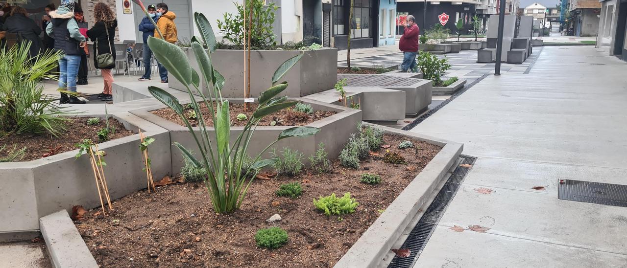 El centro urbano se expande hacia el barrio de O Piñeiriño.