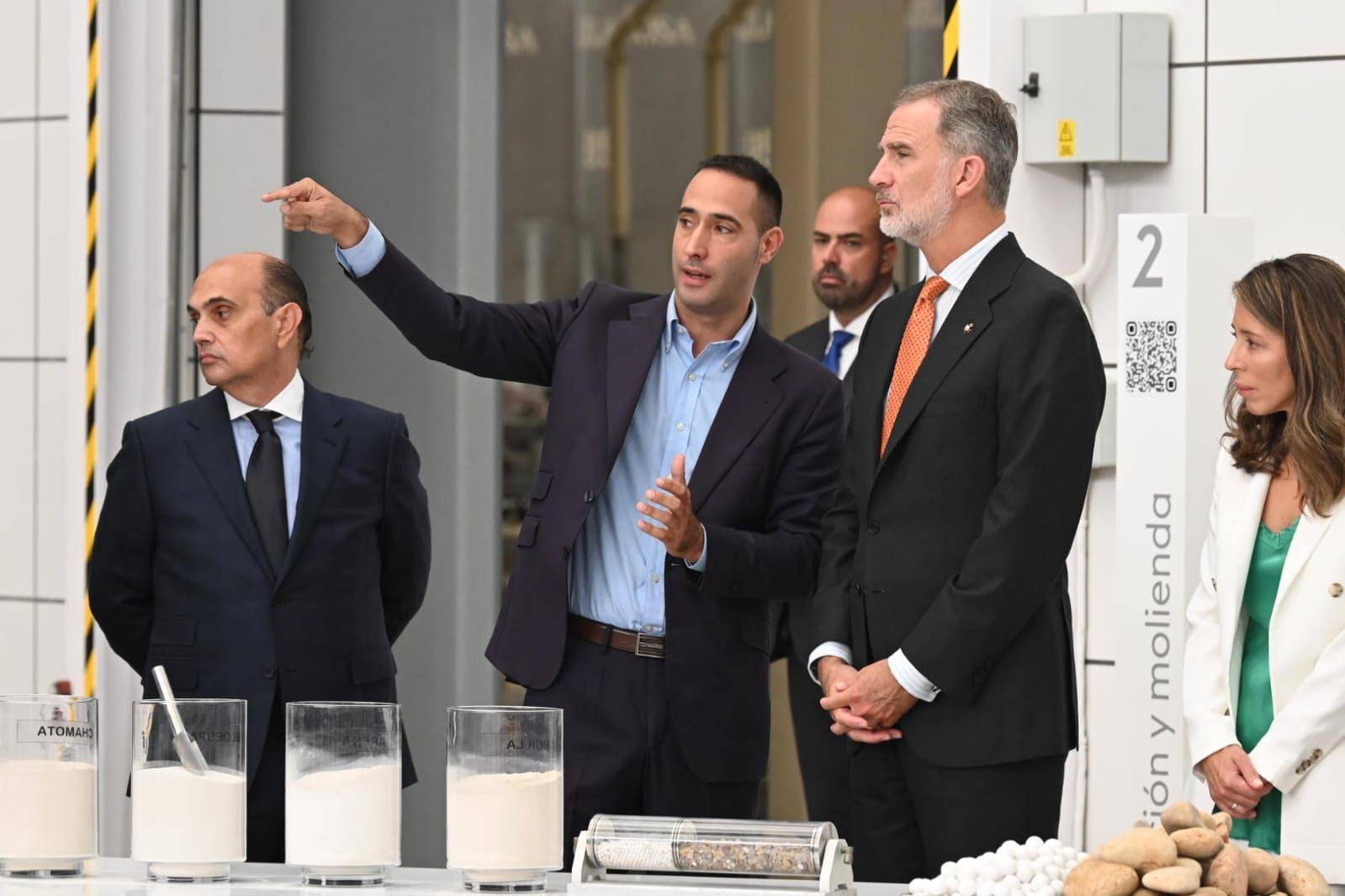 El rey Felipe VI visita Porcelanosa para conmemorar su 50 aniversario