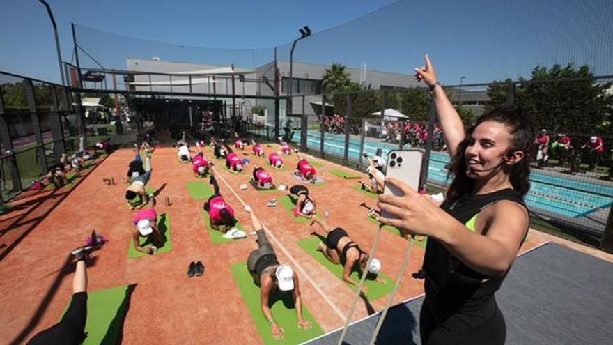 Global Wellness Day en Ibiza con Patry Jordán. / VICENT MARÍ