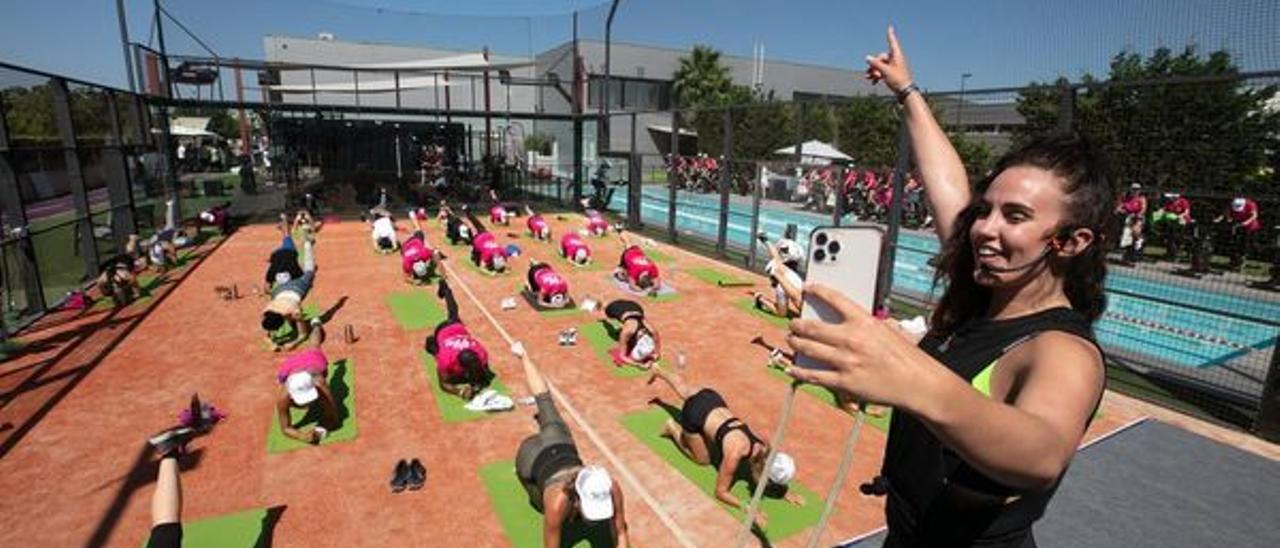 Global Wellness Day en Ibiza con Patry Jordán. / VICENT MARÍ