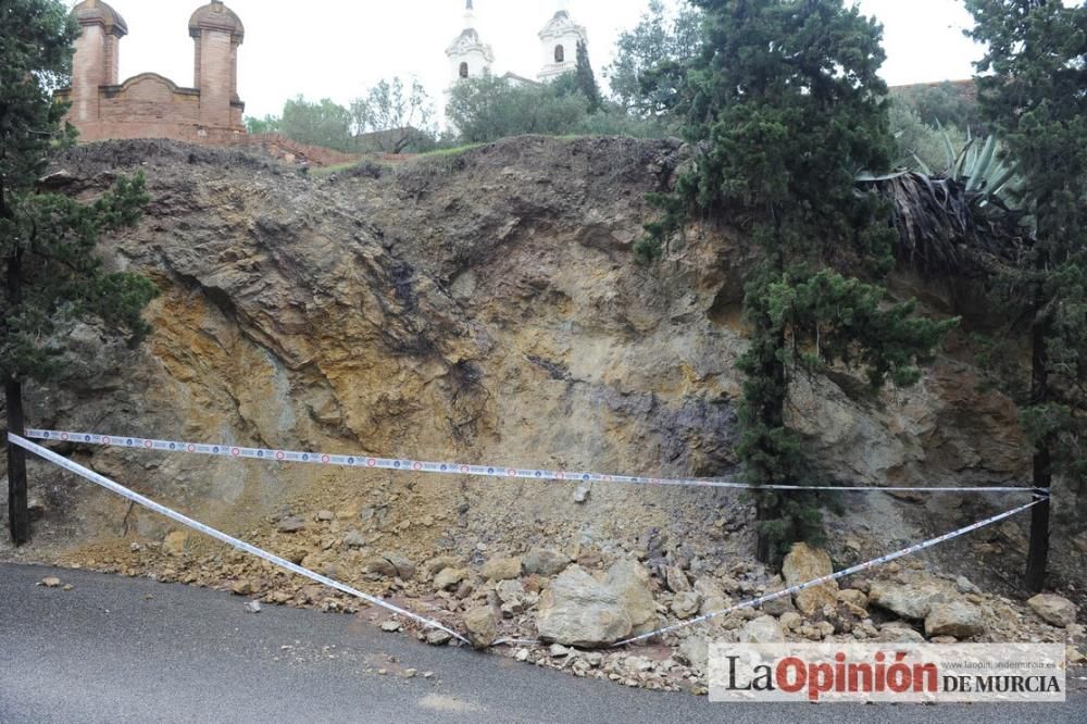 Las consecuencias del temporal en Murcia