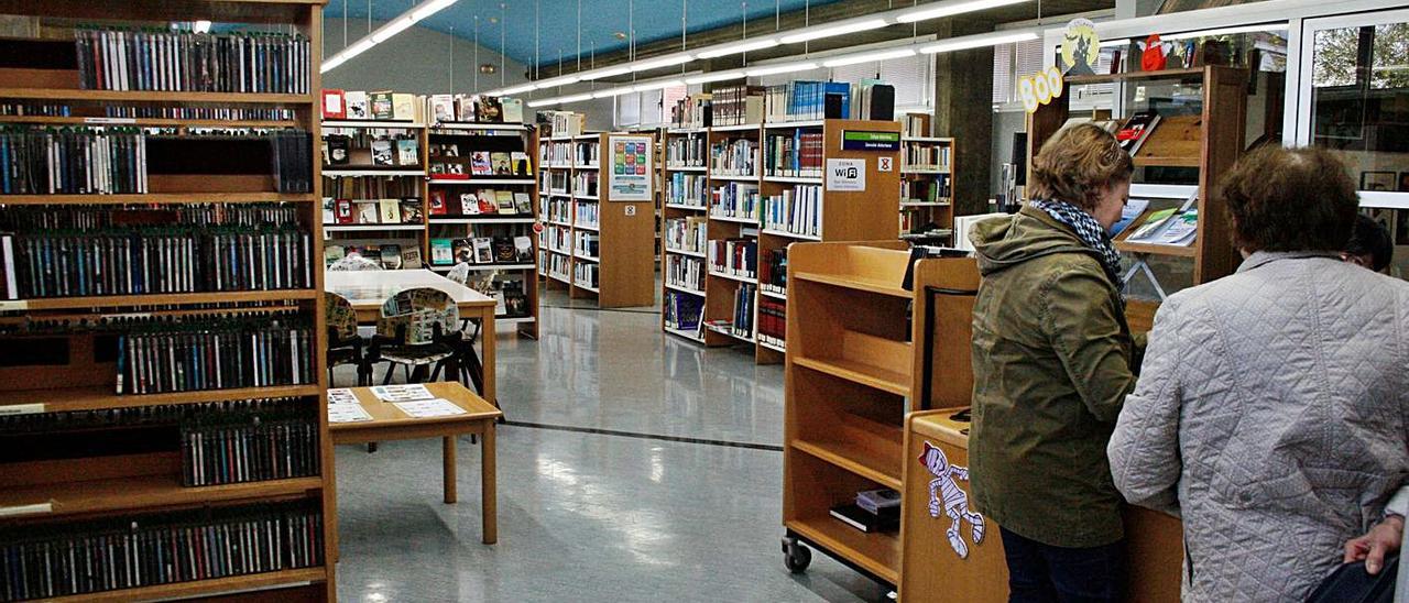 La biblioteca de Luanco. | A.F. V.