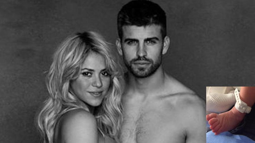 Shakira publica la primera foto de Sasha.
