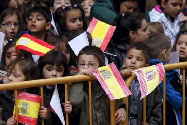 Fotogalería: Los Príncipes de Asturias, en Alcañiz y Caspe.