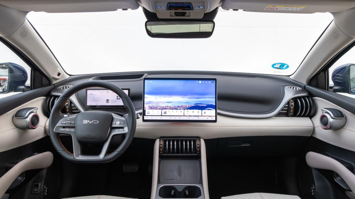 Interior del BYD Atto 3 Evo