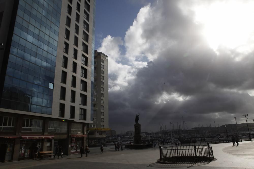 Viento en Gijón