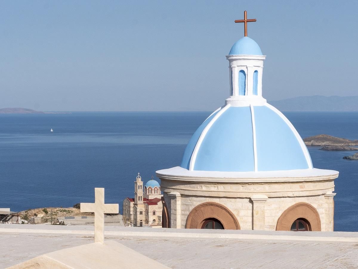 Catedral de San Jorge en Ano Syros.
