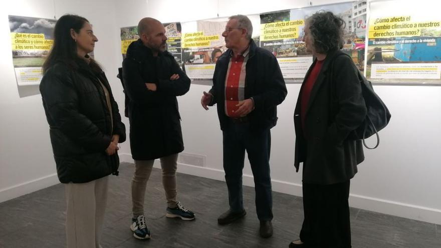 Derechos humanos y crisis climática, ejes de una exposición en Toro
