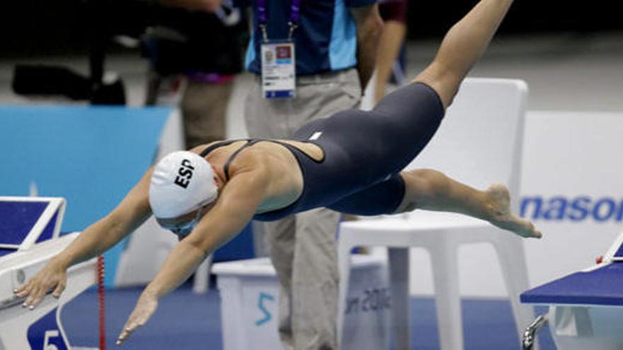 Deborah Font se lleva el bronce en los 400 libres