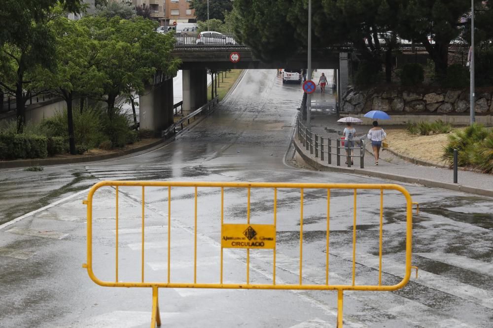 Pluja a Girona.