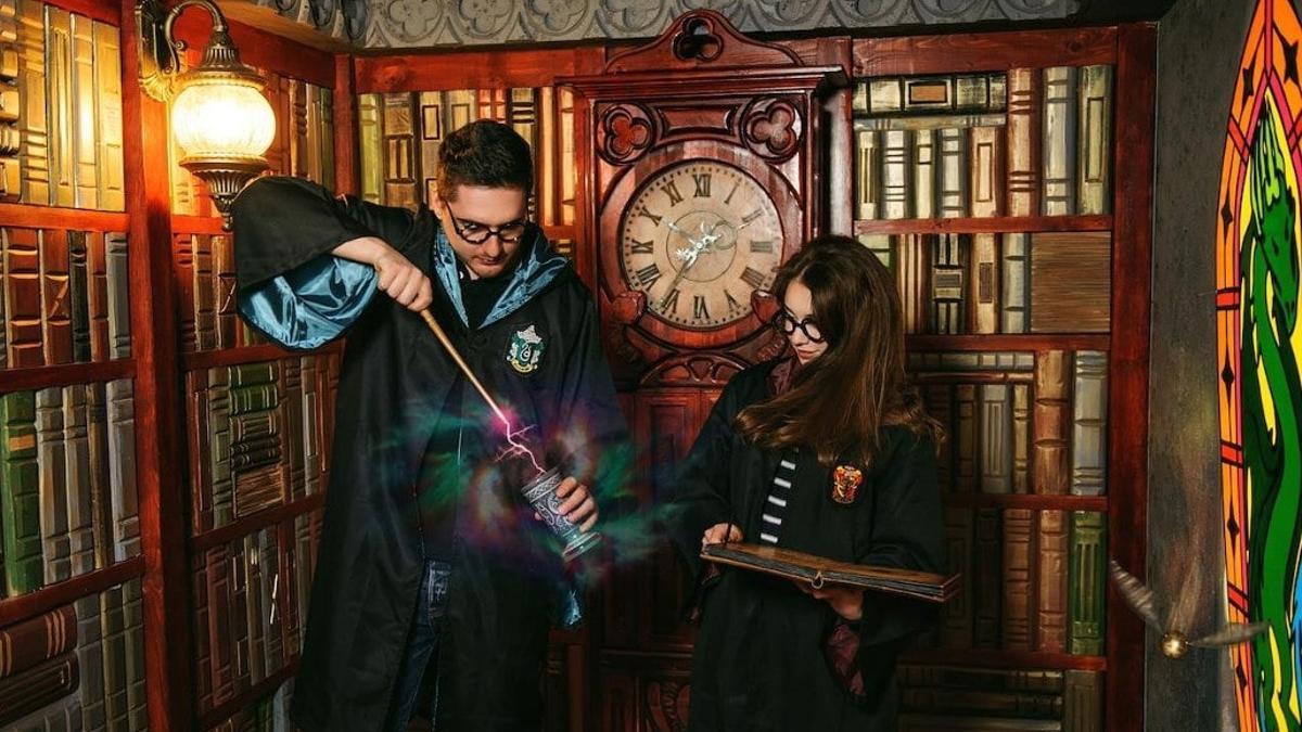 Imatge promocional d'un escape room de Harry Potter.
