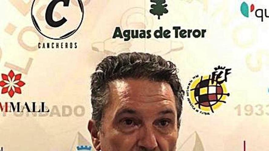 De Diego, en la rueda de prensa. | | E.D.