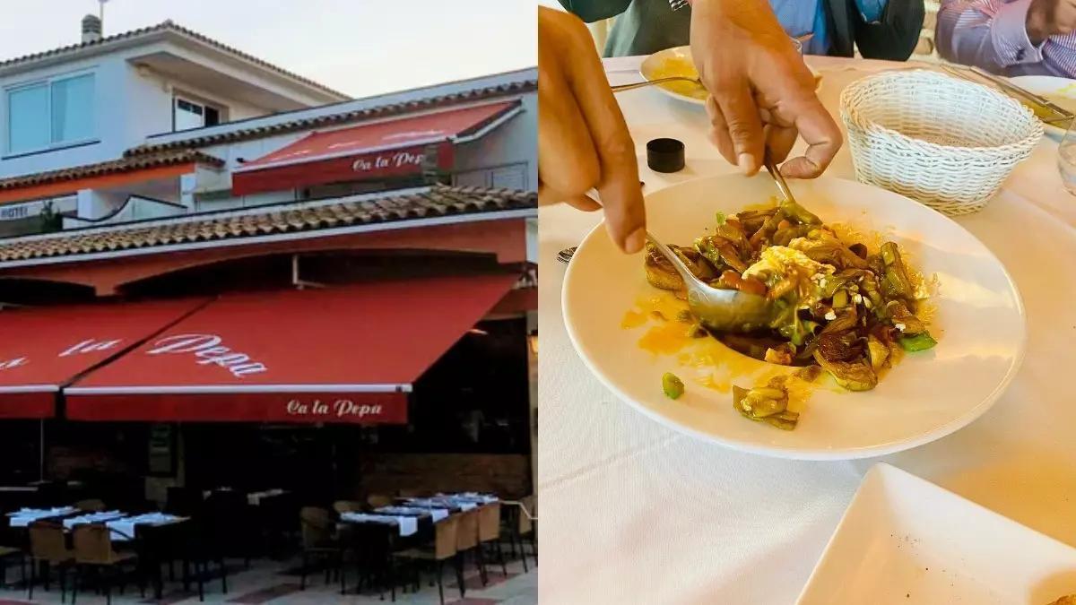 Así es el restaurante Ca la Pepa en Platja d'Aro.