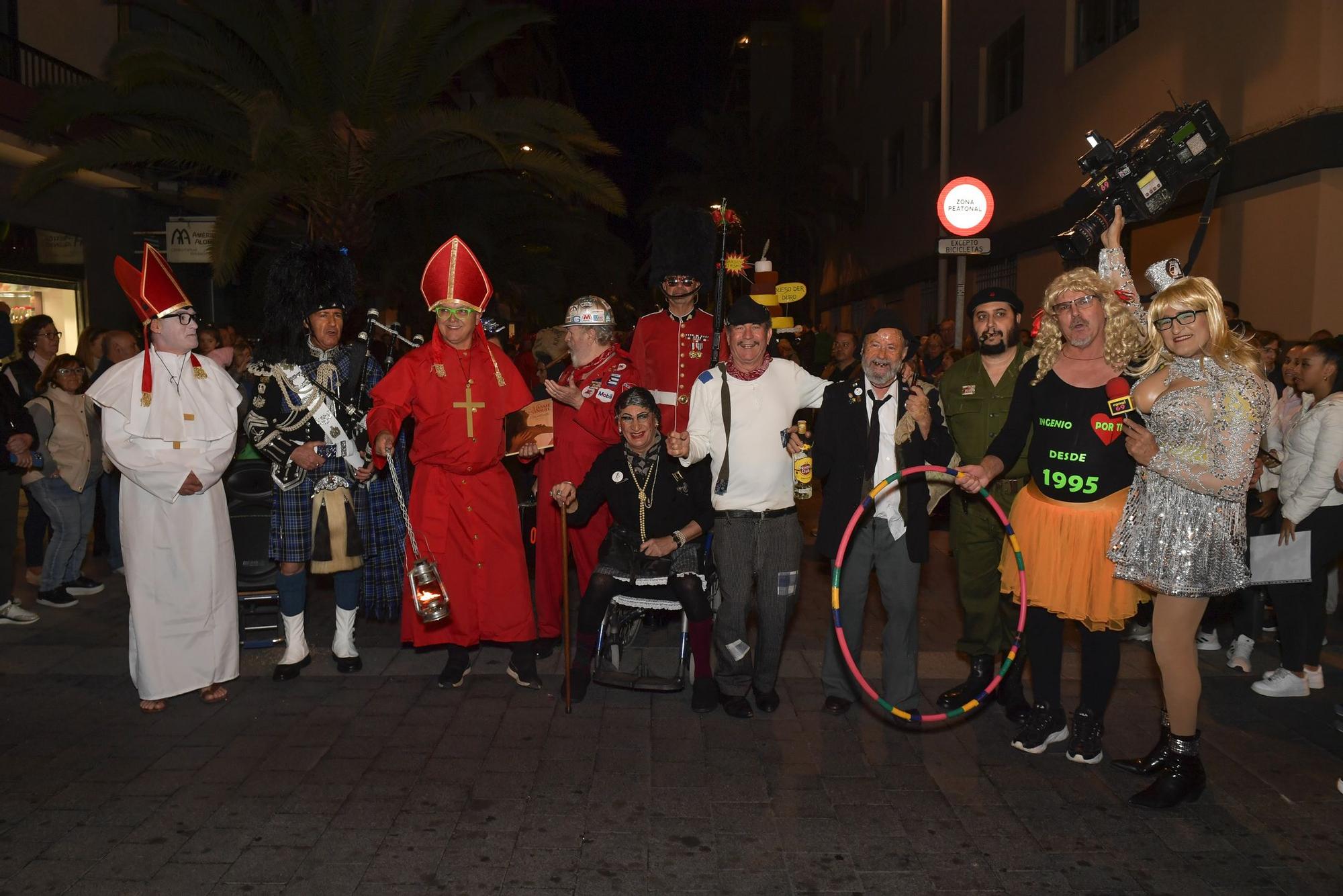 Desfile anunciador y pregón del Carnaval de Las Palmas de Gran Canaria 2023