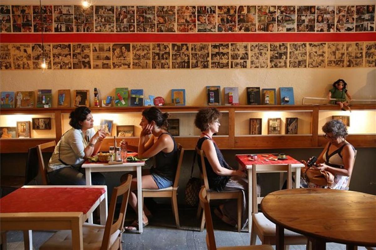 La llibreria Lili Pep, al carrer del Pou de la Cadena de Barcelona.