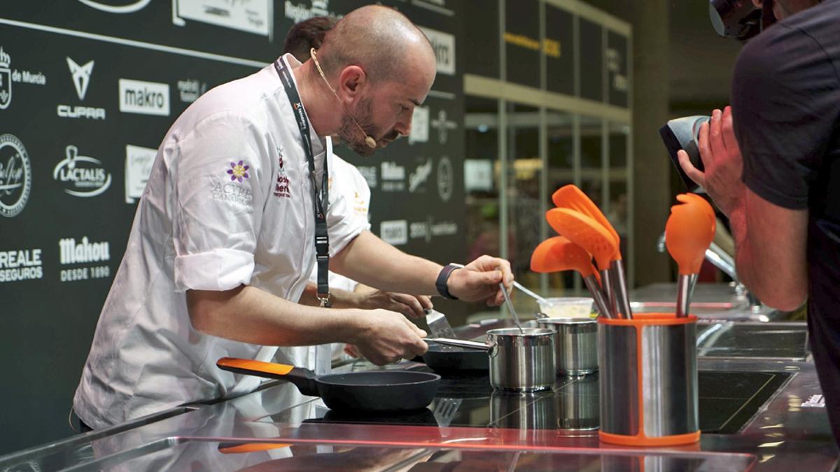 Braulio Simancas, durante una ponencia.