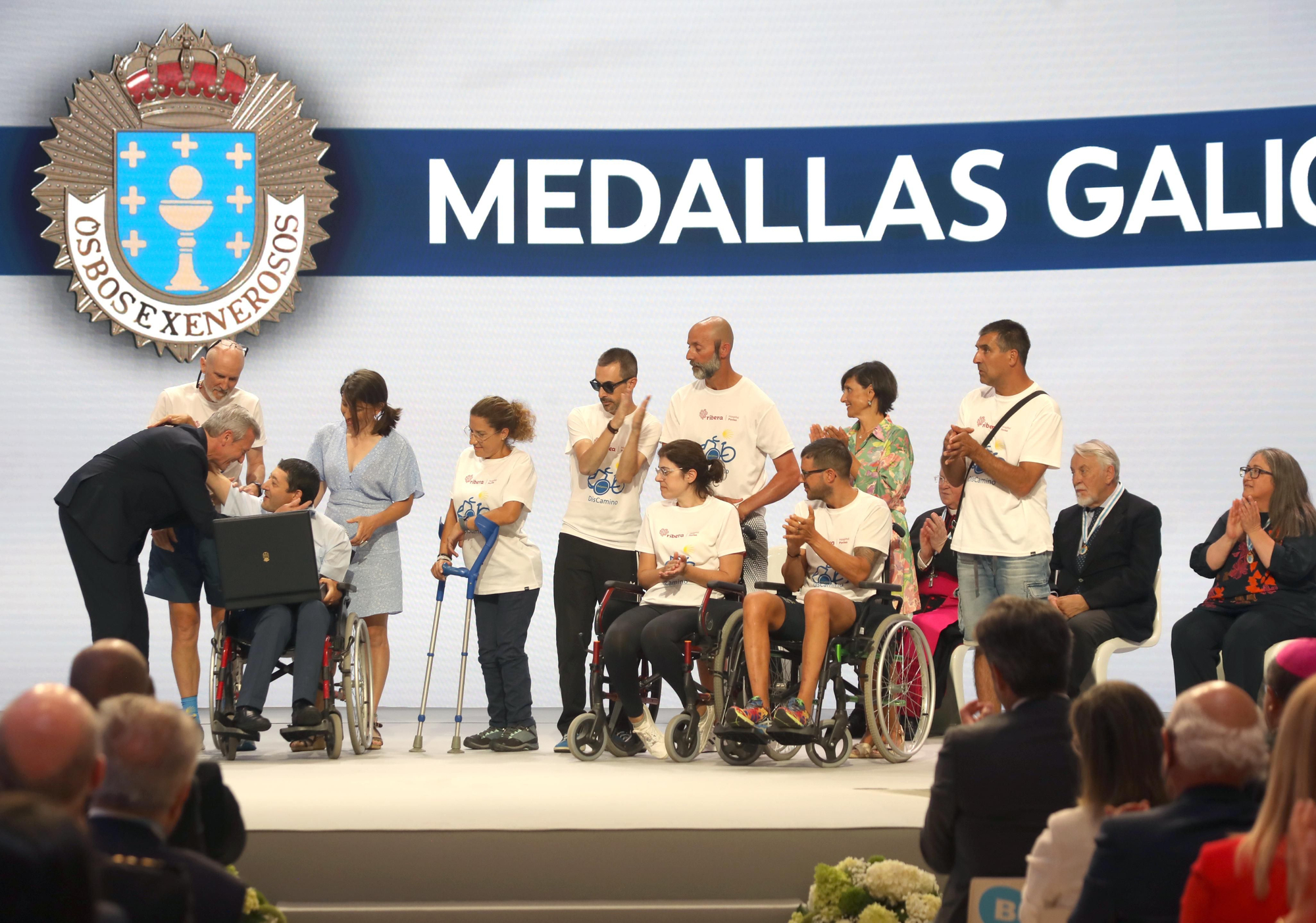 Acto de entrega de las Medallas de Galicia 2022