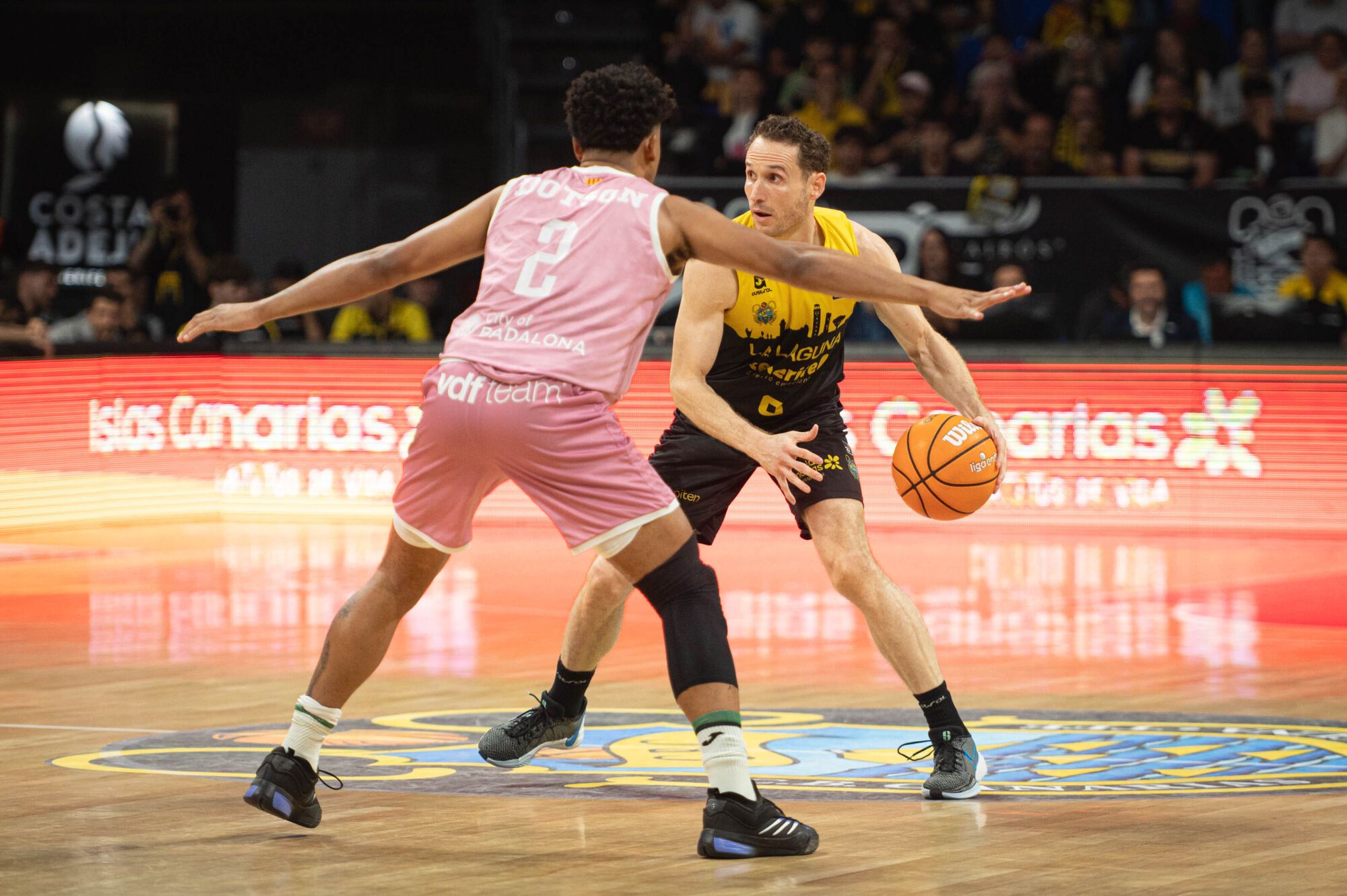 Partido La Laguna Tenerife CB Canarias - Joventut Badalona Inicio de playoff de Liga Endesa Quedarse hasta el fina porque en caso de derrota podría ser el último partido en casa esta temporada  | 02/06/2025 | Fotógrafo: Rafael Arturo Jiménez Rivero