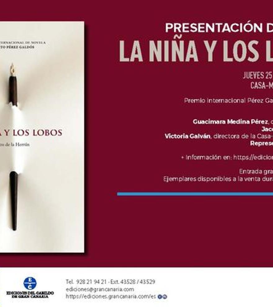 Presentación del libro La niña y los lobos