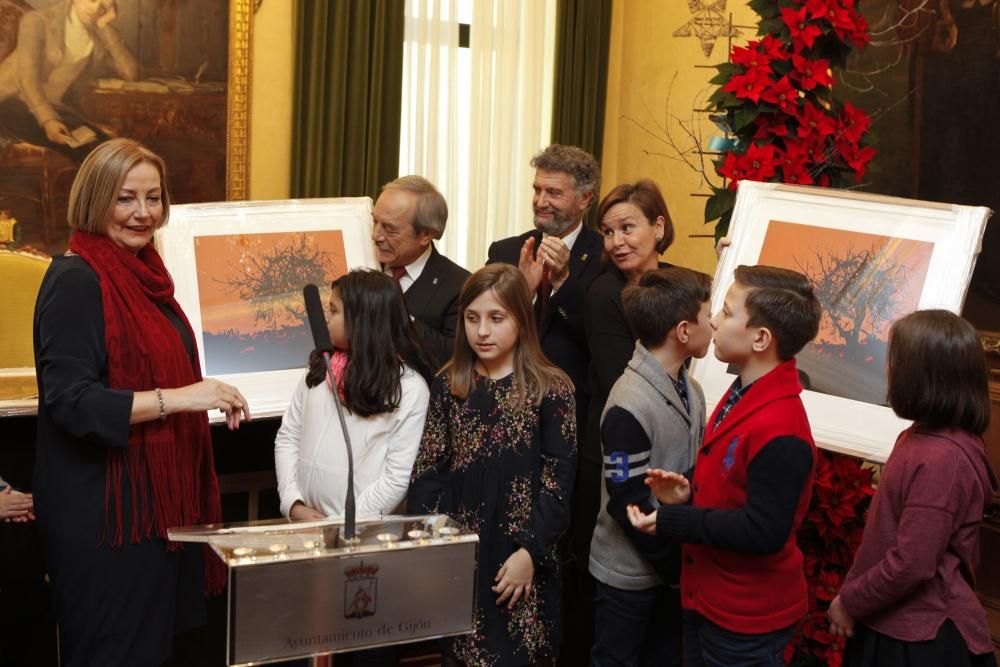 Brindis navideño de los alcaldes asturianos