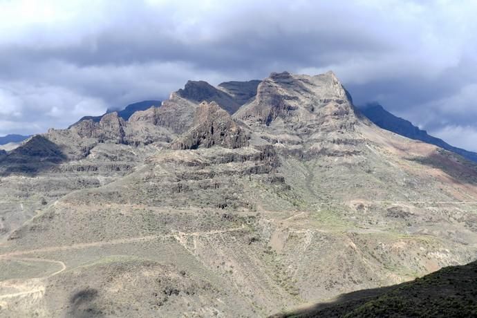 GRAN CANARIA 26-01-2019  SANTA LUCIA DE TIRAJANA-SAN BARTOLOME DE TIRAJANA. Fotos al macizo de Amurga. Fotos a los terrenos de la familia de Román comprados por el Cabildo.  FOTOS: JUAN CASTRO