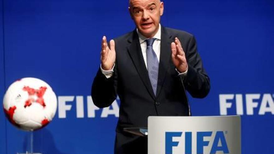 El president de la FIFA, Gianni Infantino.