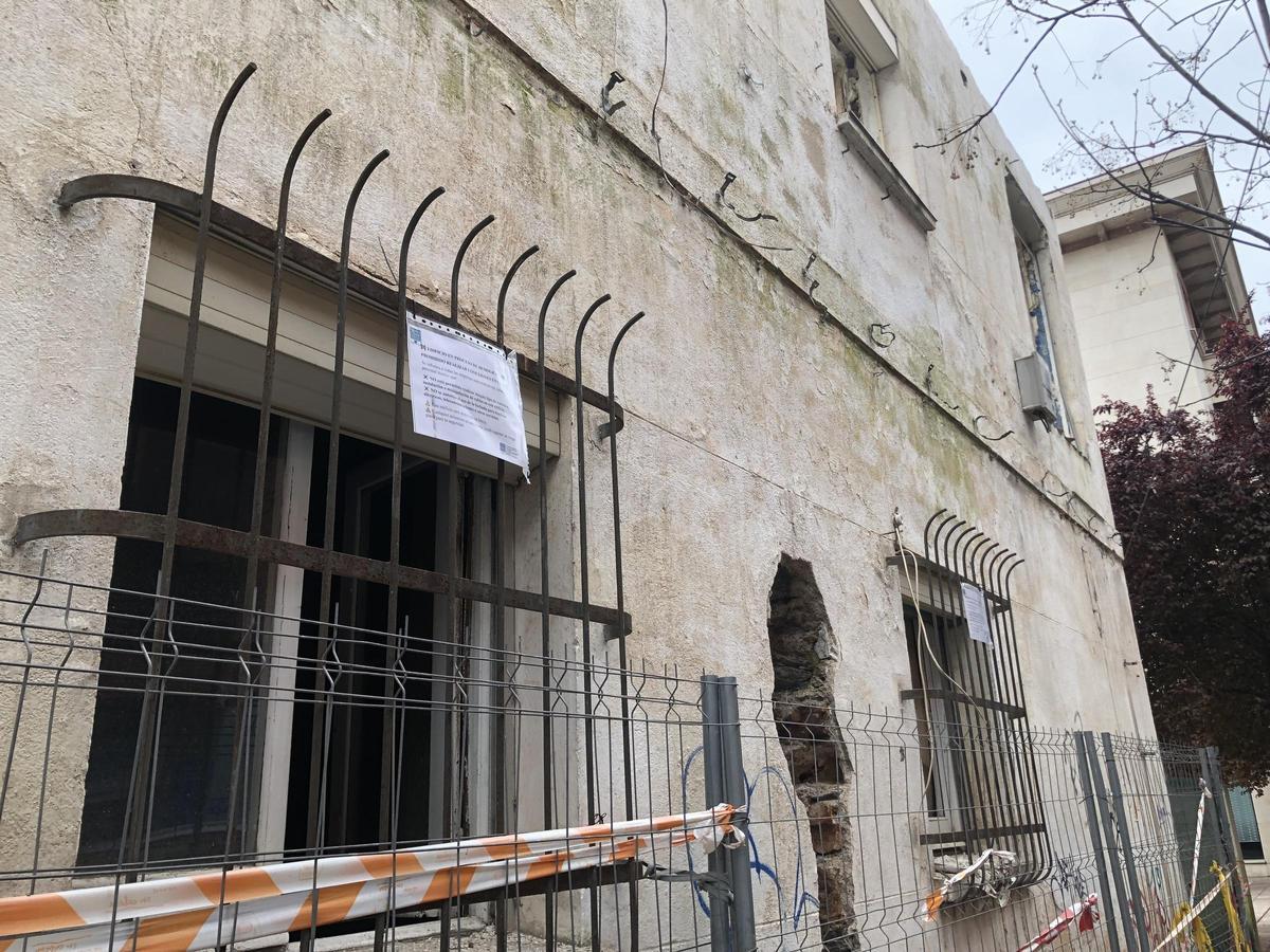 Fachada del edificio.