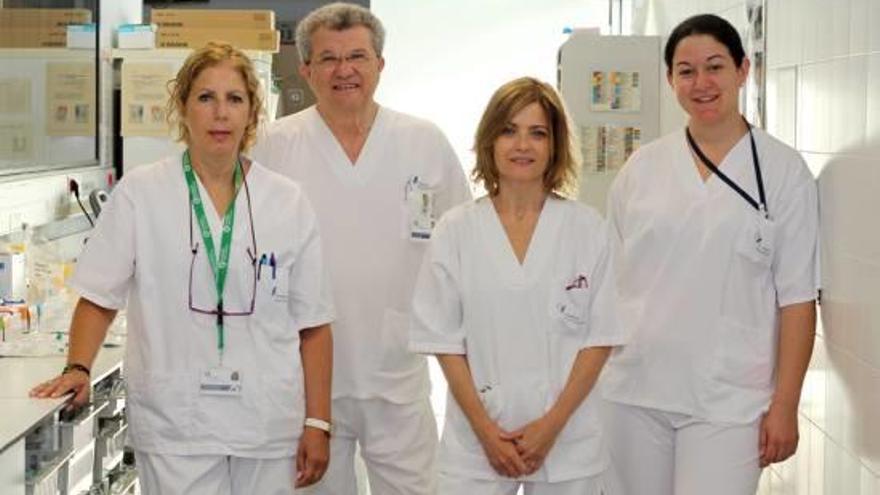 Els professionals de l&#039;hospital de Figueres que han estat premiats al congrés de Burgos.
