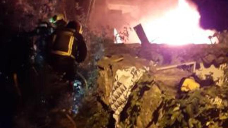 Fallece un vecino de Valleseco en el incendio de su vivienda