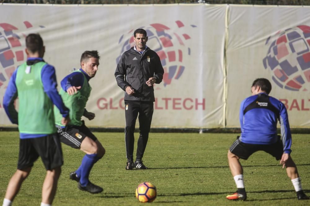 Entrenamiento del Real Oviedo