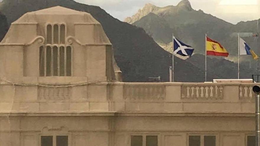 Fotografía capturada por el embajador del Reino Unido en España.