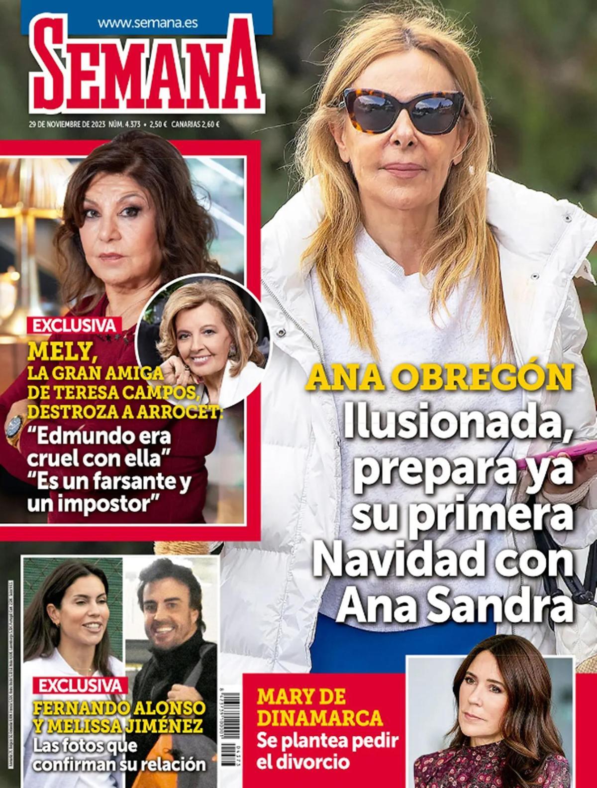 Portada de la revista Semana del 22 de noviembre de 2023