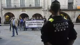 Nova protesta de la policia de Girona