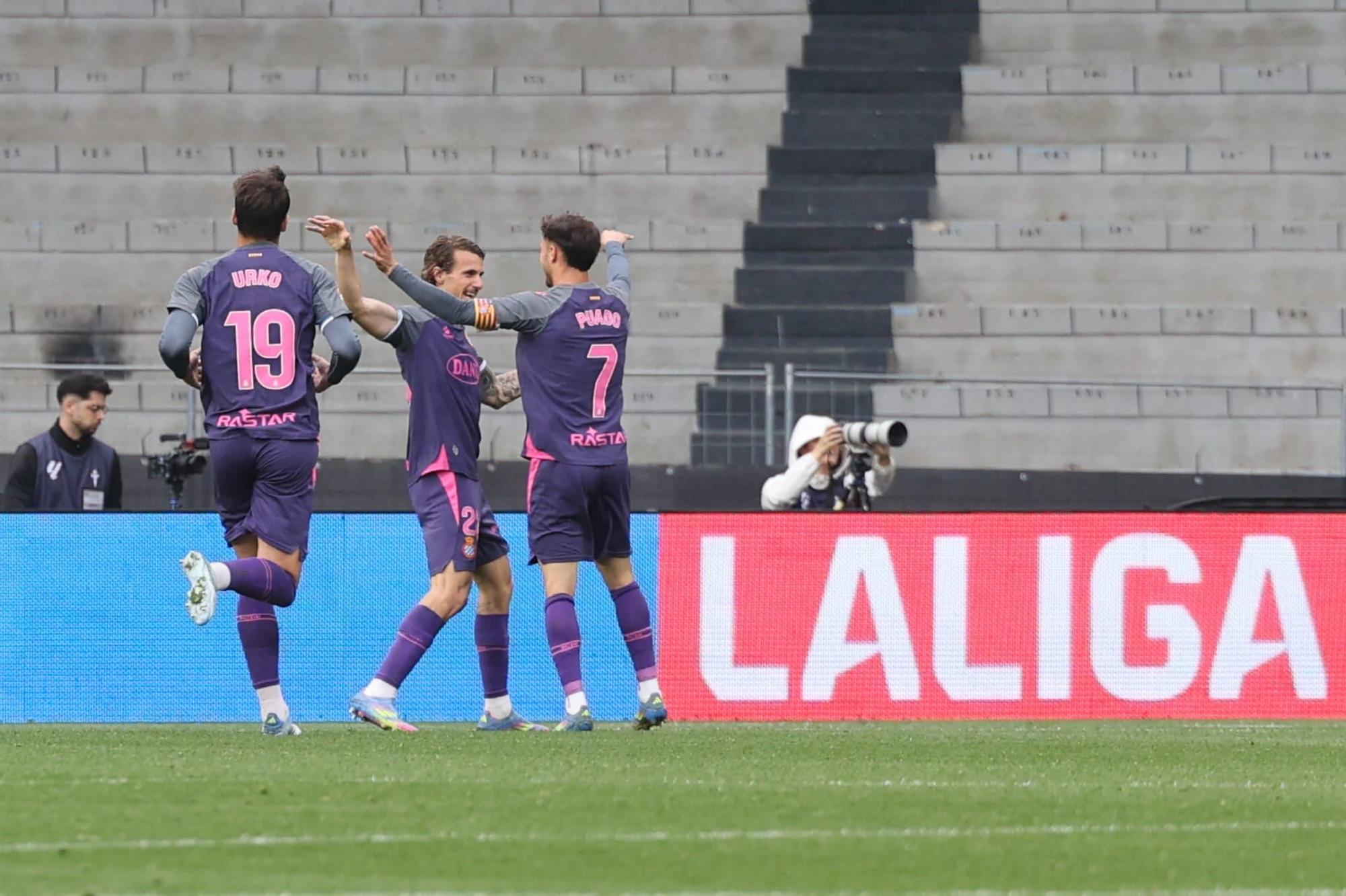 El Celta-Espanyol en Balaídos