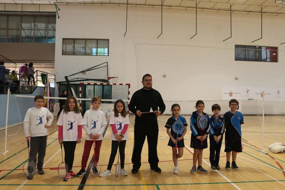 Final Regional de bádminton de Deporte Escolar