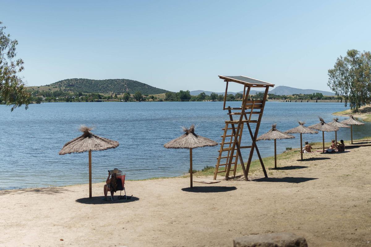 Entorno del embalse de Proserpina, en Mérida.