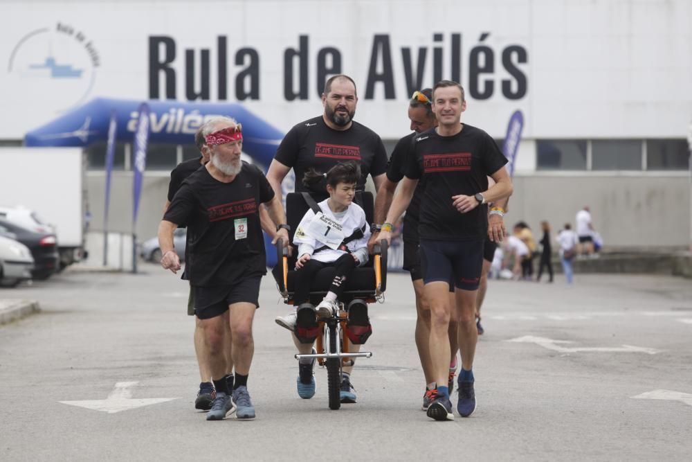 Carrera solidaria por el aniversario de la Rula de Avilés