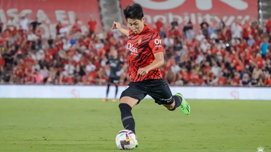 Kang In Lee, durante el partido ante el Betis.