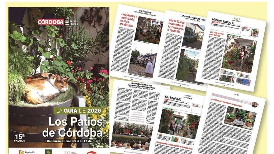 Diario CÓRDOBA publica este jueves la decimoquinta Guía de los Patios de Córdoba 2026