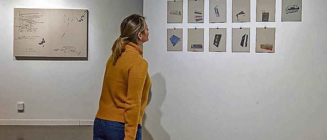 Un dos momentos da mostra nas instalacións de Apo&#039;strophe. FOTOS: ELI REGUEIRA