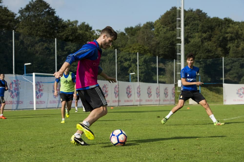 Entrenamiento del Real Oviedo