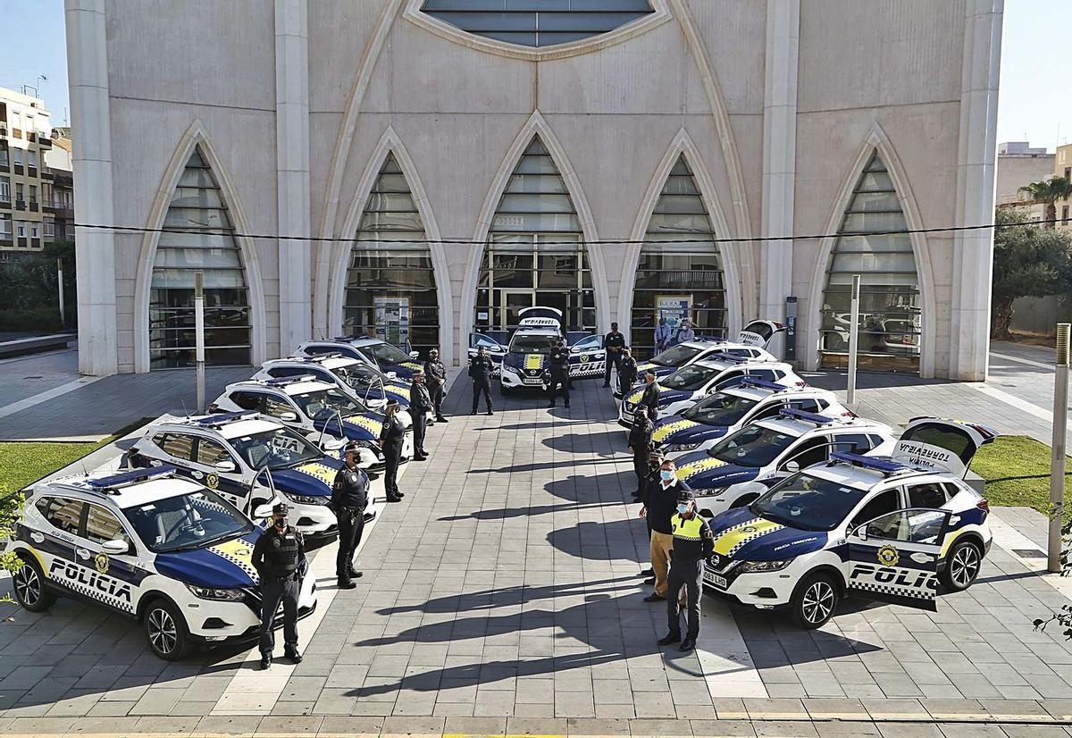 Nueva flota de vehículos policiales
