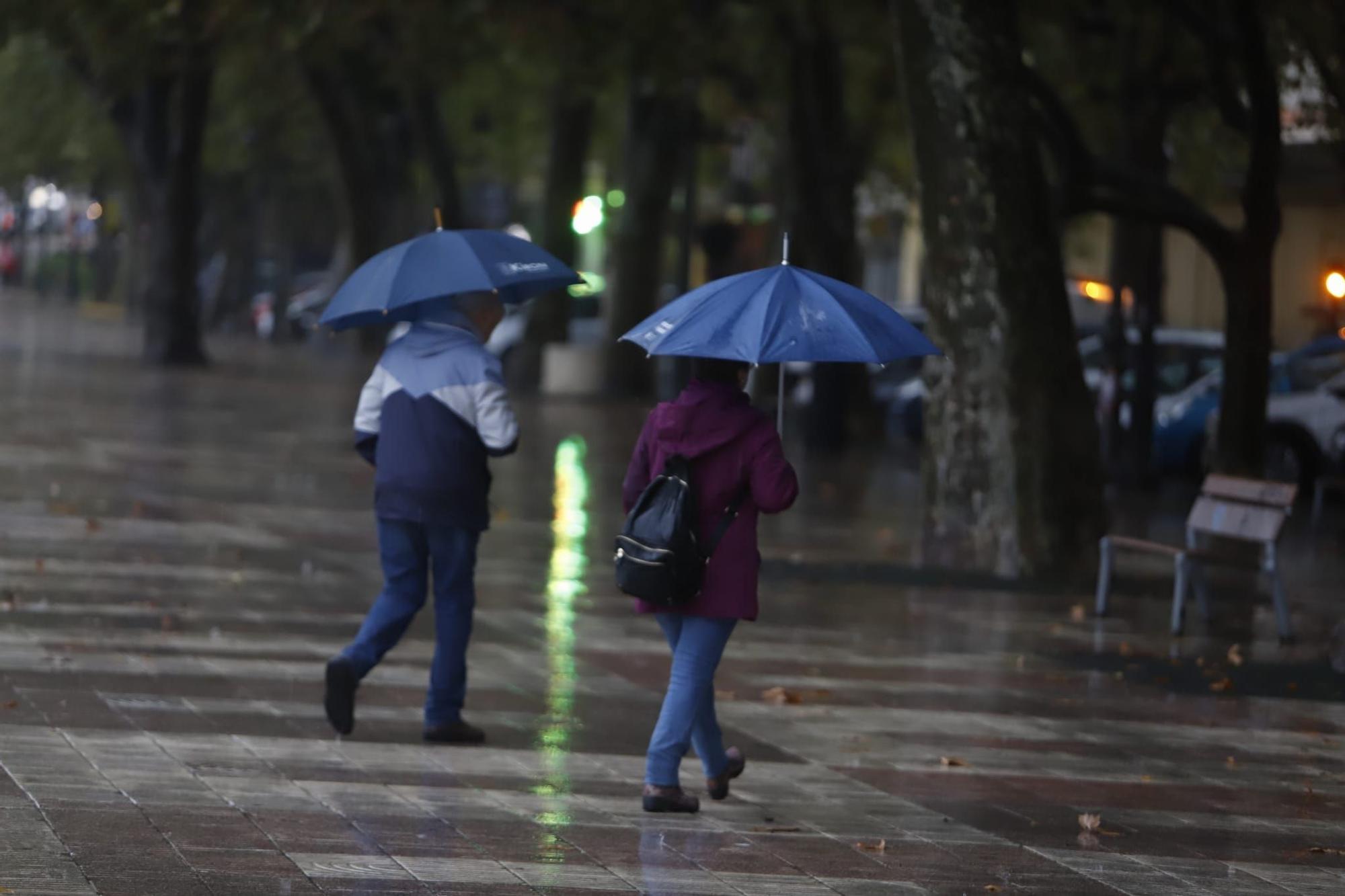 Las lluvias descargan en Xàtiva