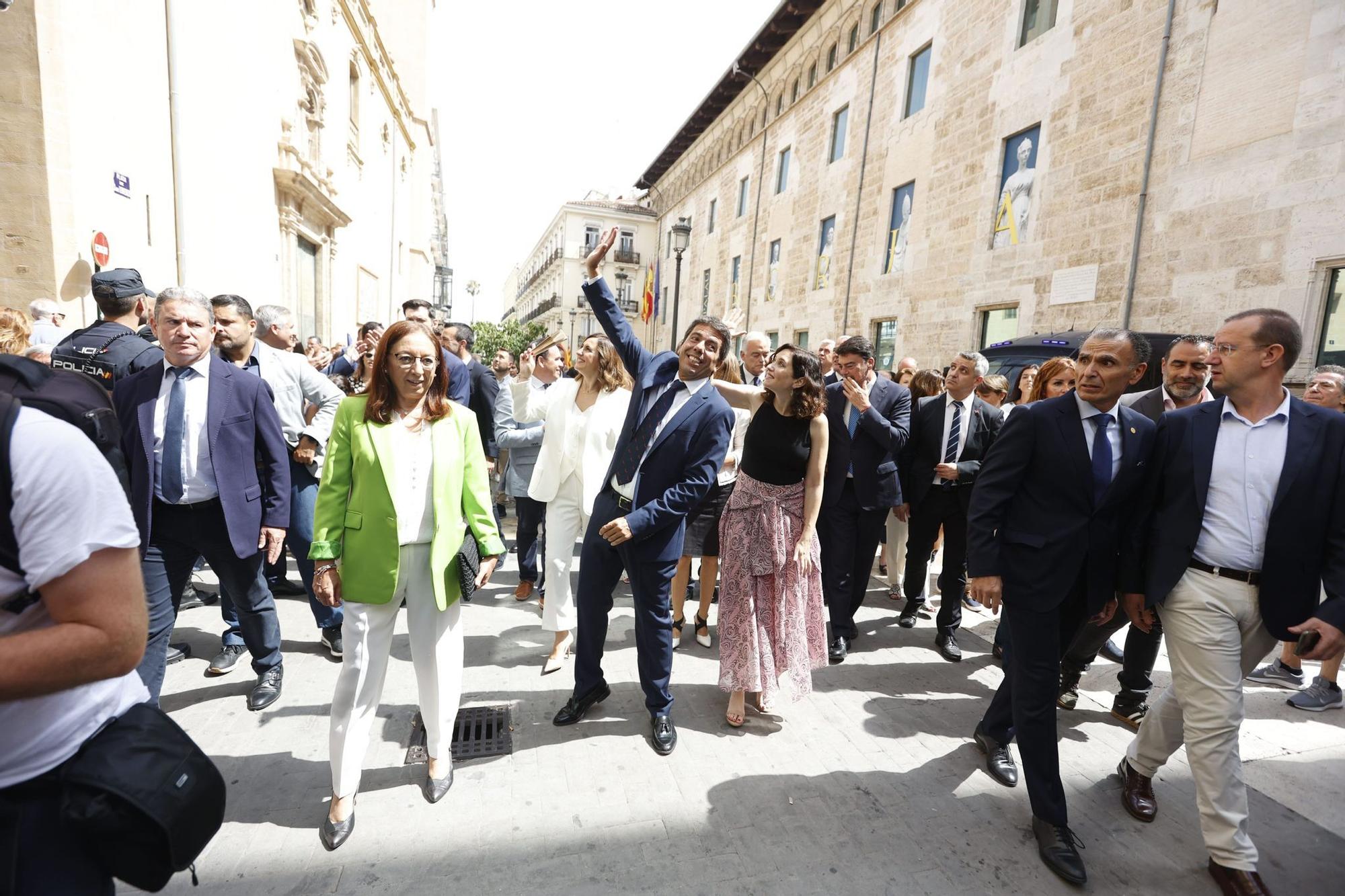 Toma de posesión de Mazón como presidente de la Generalitat