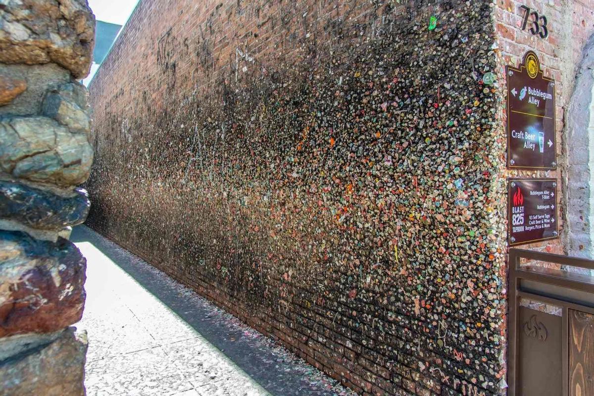 Bubblegum Alley en San Luis Obispo (California)