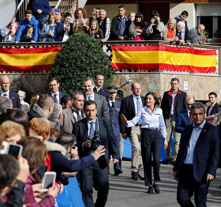 Premios Princesa de Asturias 2018: Los Reyes visitan Moal, "Pueblo Ejemplar" 2018