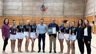 Mireia Martínez y Patricia Pérez, recibidas en el CSD