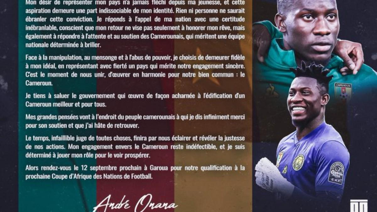 Suiza-Camerún | El paradón de Onana